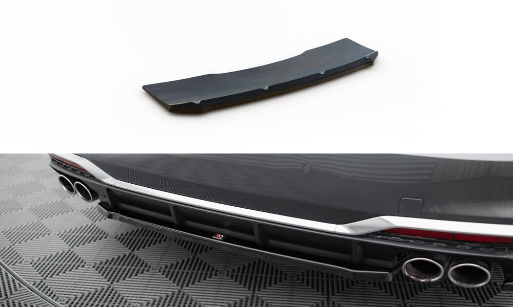 Bagerste splitter til Audi S5 Sportback / Coupe F5 Facelift