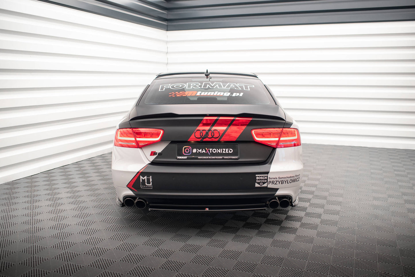 Bagerste splitter til Audi S8 D4