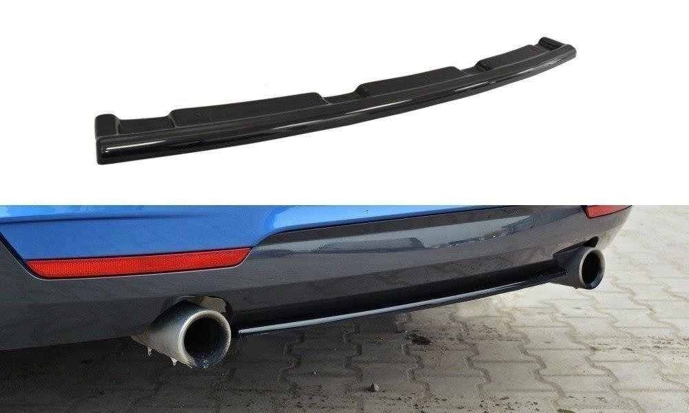 Bagerste splitter til BMW 4 Coupe / Gran Coupe / Cabrio M-Pack F32 / F36 / F33 (uden vertikale bars)
