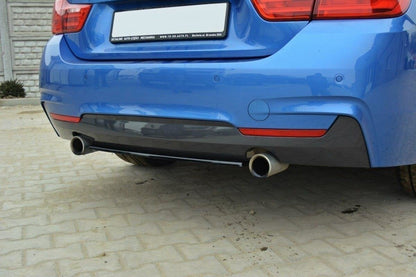 Bagerste splitter til BMW 4 Coupe / Gran Coupe / Cabrio M-Pack F32 / F36 / F33 (uden vertikale bars)
