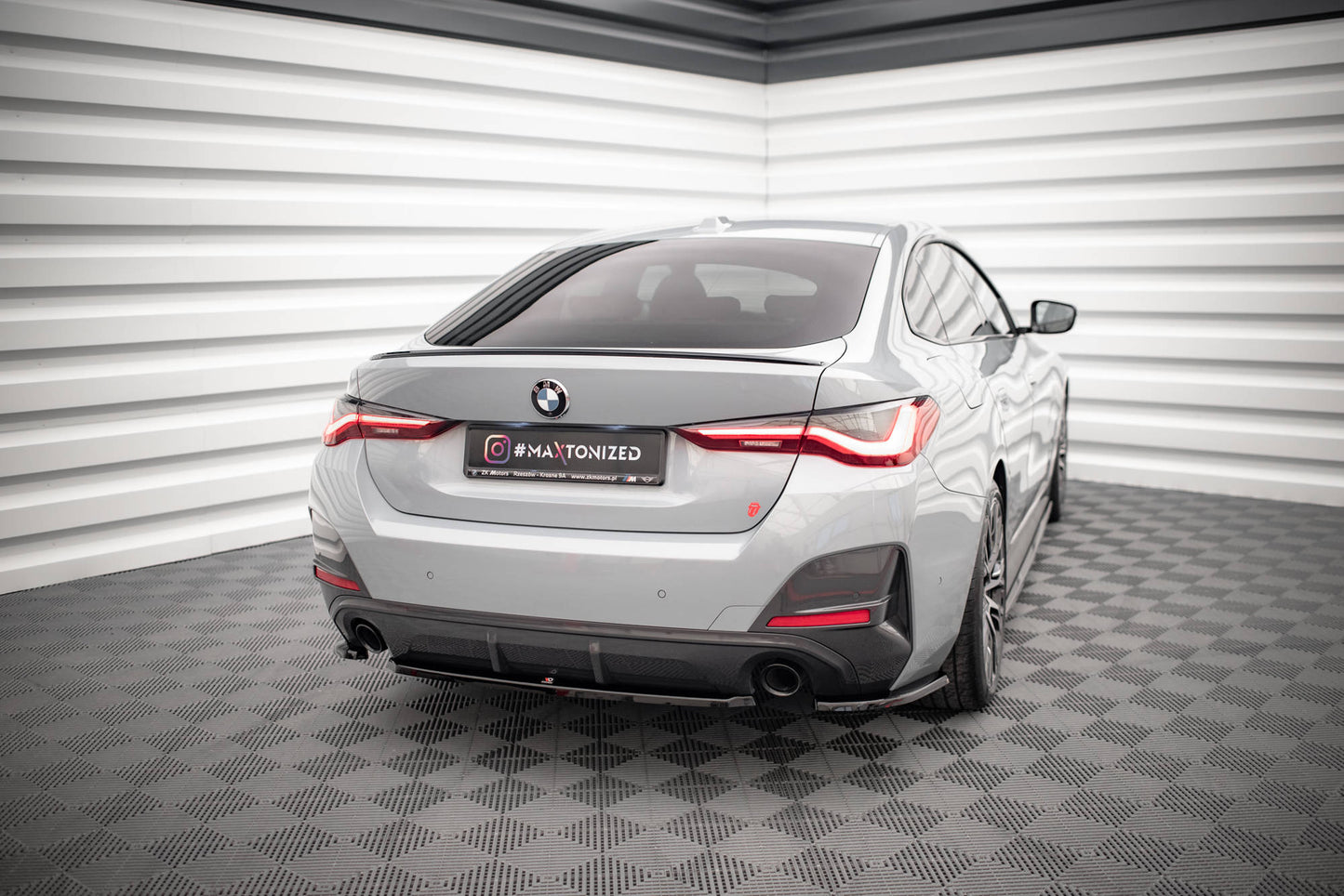 Bagerste splitter til BMW 4 Gran Coupe M-Pack G26