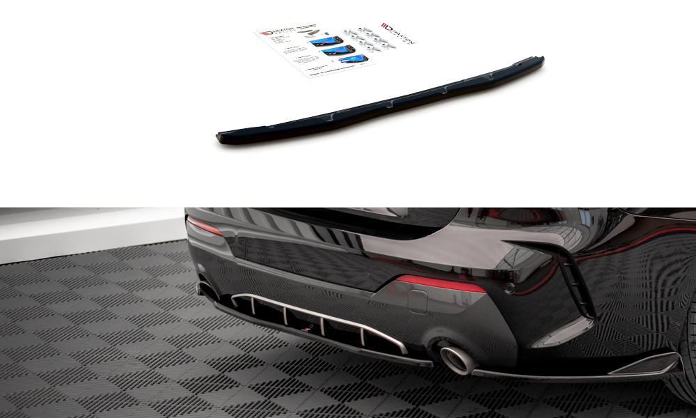Bagerste splitter til BMW 4 M-Pack G22 / G23 / G22 Facelift / G23 Facelift