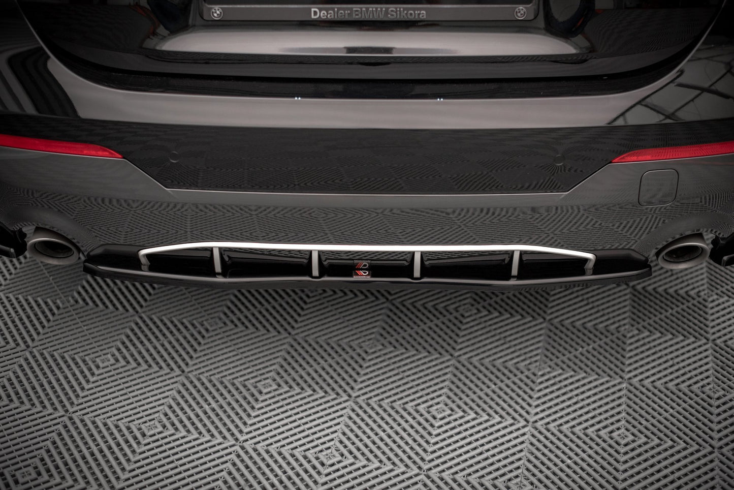 Bagerste splitter til BMW 4 M-Pack G22 / G23 / G22 Facelift / G23 Facelift