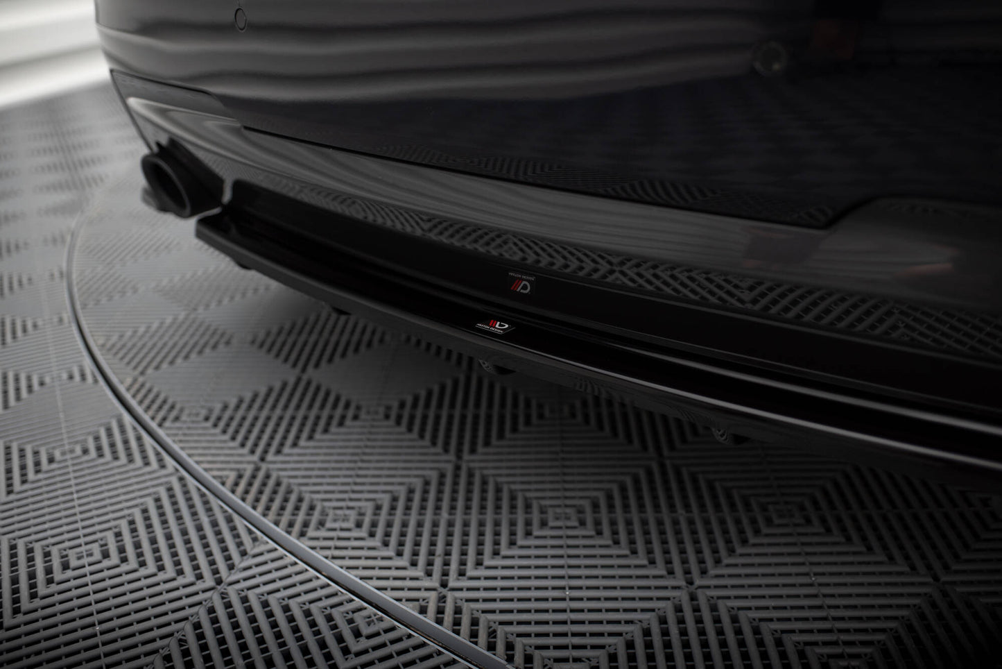 Bagerste splitter til BMW 5 F11 M-PACK (passer 2 enkelt afgange)