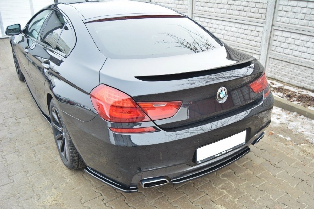 Bagerste splitter til BMW 6 Gran Coupé MPACK (Med en vertikal bar)