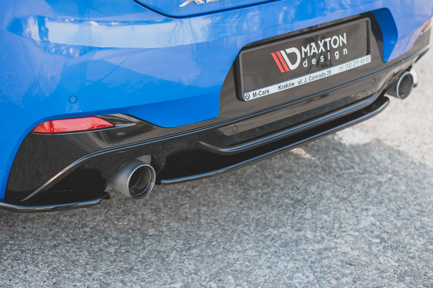 Bagerste splitter til BMW X2 F39 M-Pack