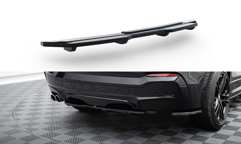 Bagerste splitter til BMW X4 M-PACK (Med en vertikal bar)
