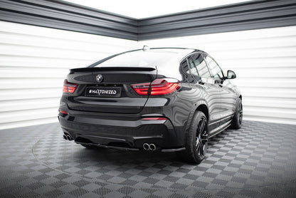 Bagerste splitter til BMW X4 M-PACK (Med en vertikal bar)