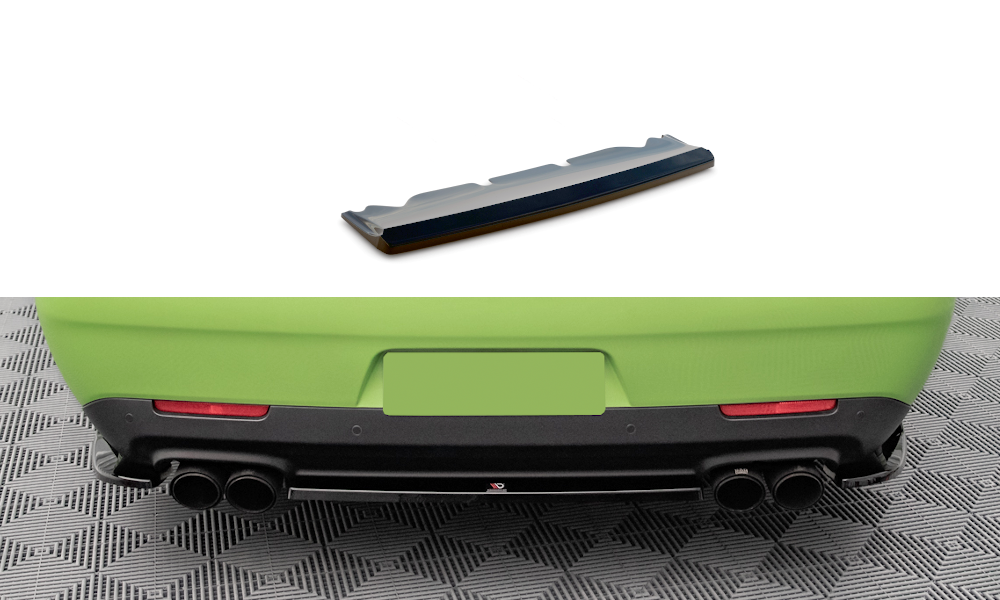 Bagerste splitter til Dodge Challenger SRT Hellcat Bredtbody Mk3