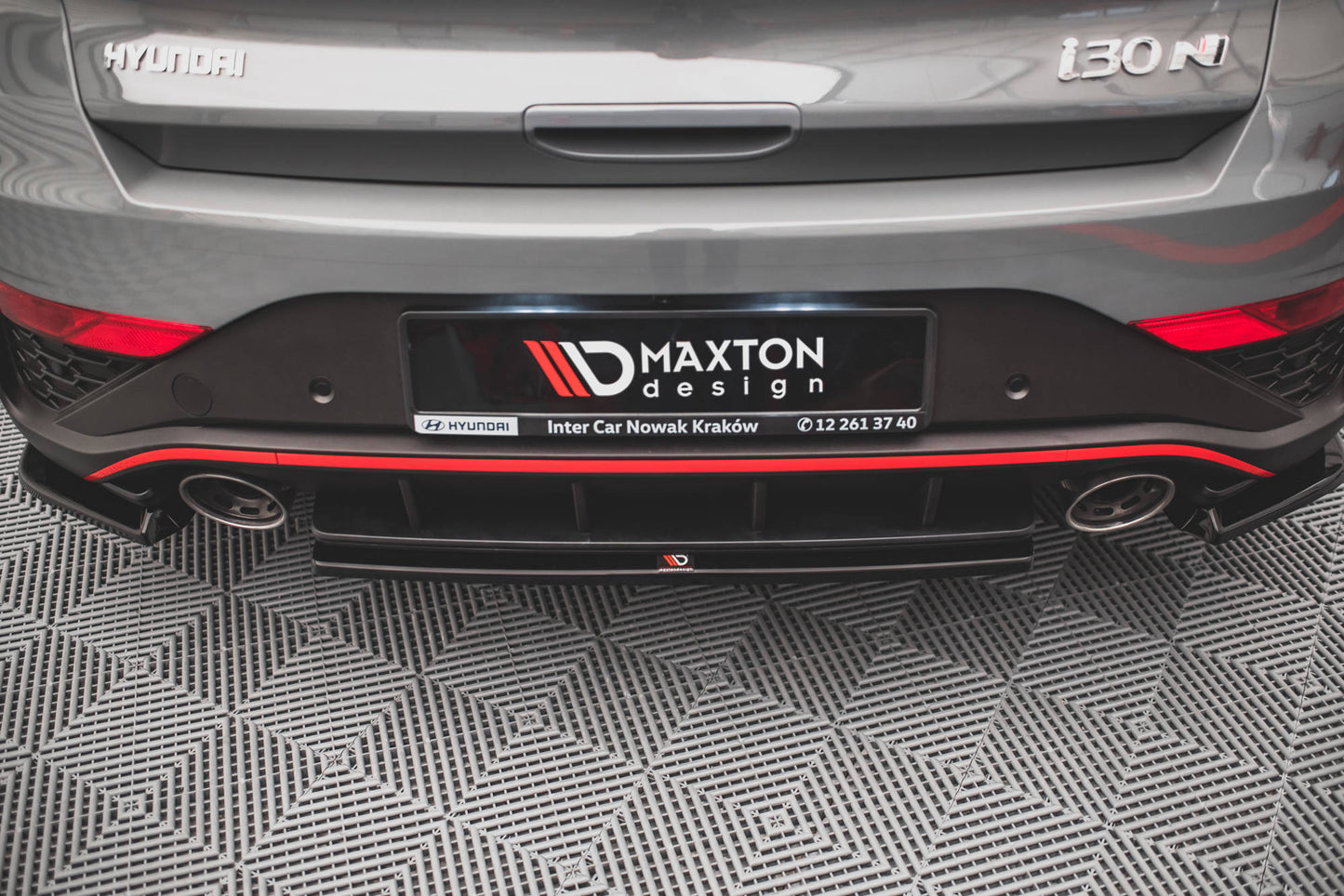 Bagerste splitter til Hyundai I30 N Hatchback Mk3 Facelift