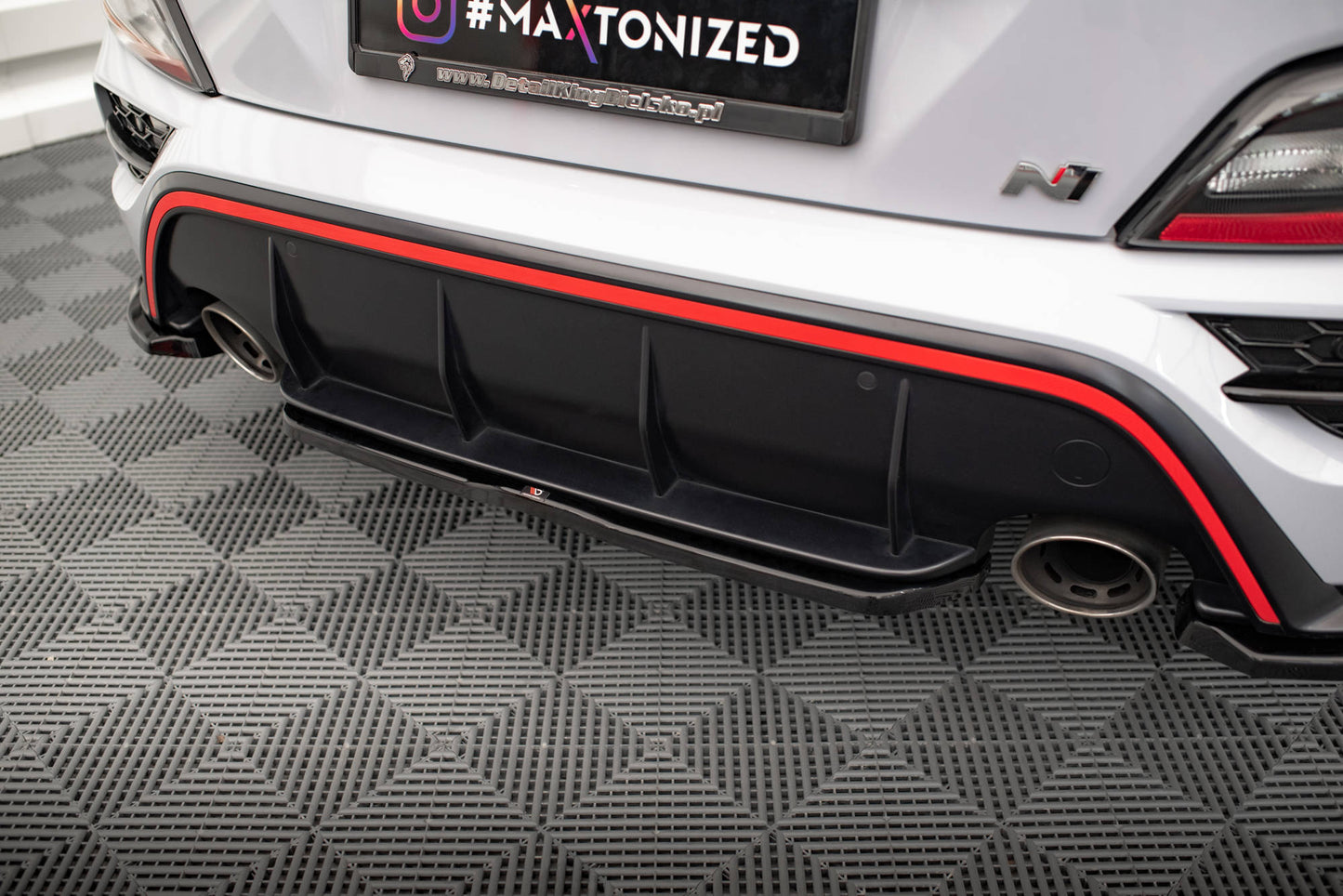 Bagerste splitter til Hyundai Kona N Mk1