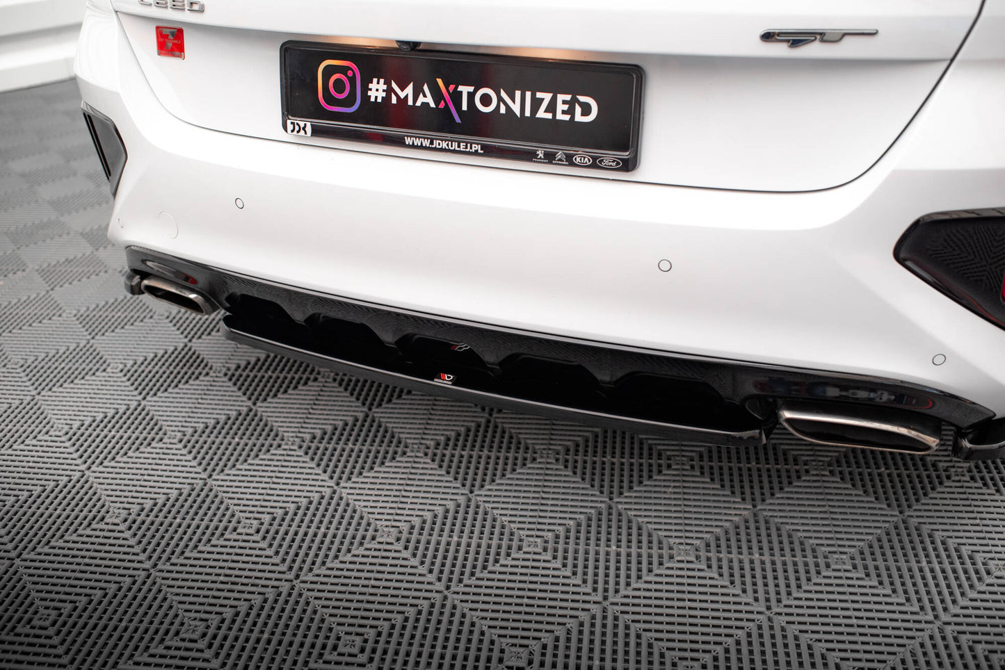 Bagerste splitter til Kia Ceed GT Mk3