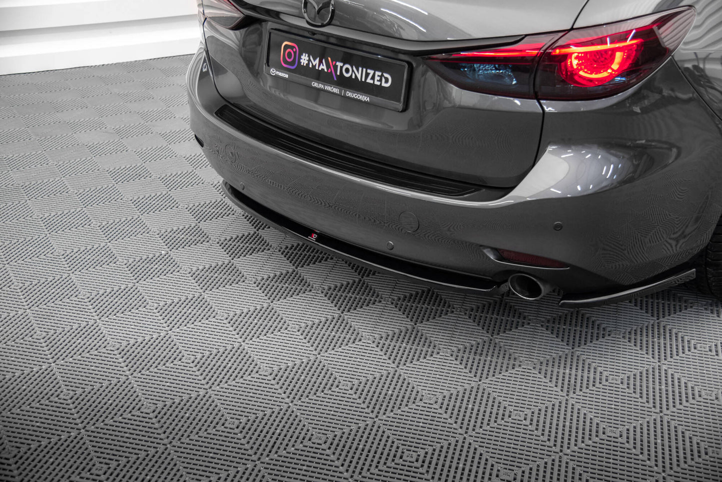 Bagerste splitter til Mazda 6 Estate Mk3 Facelift