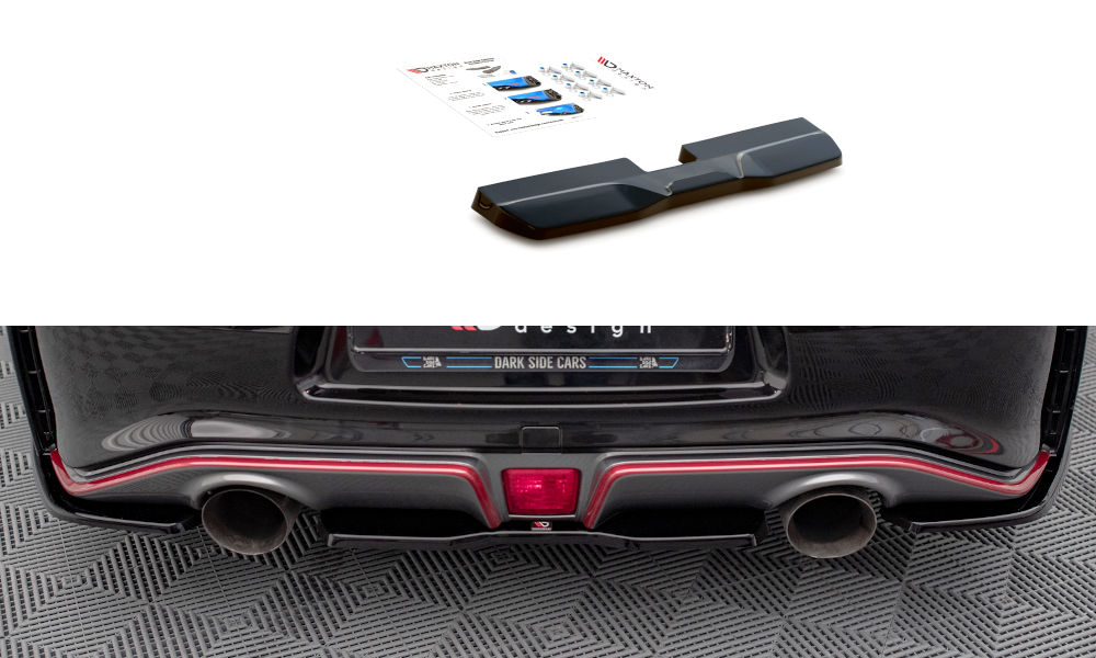 Bagerste splitter til Nissan 370Z Nismo Facelift