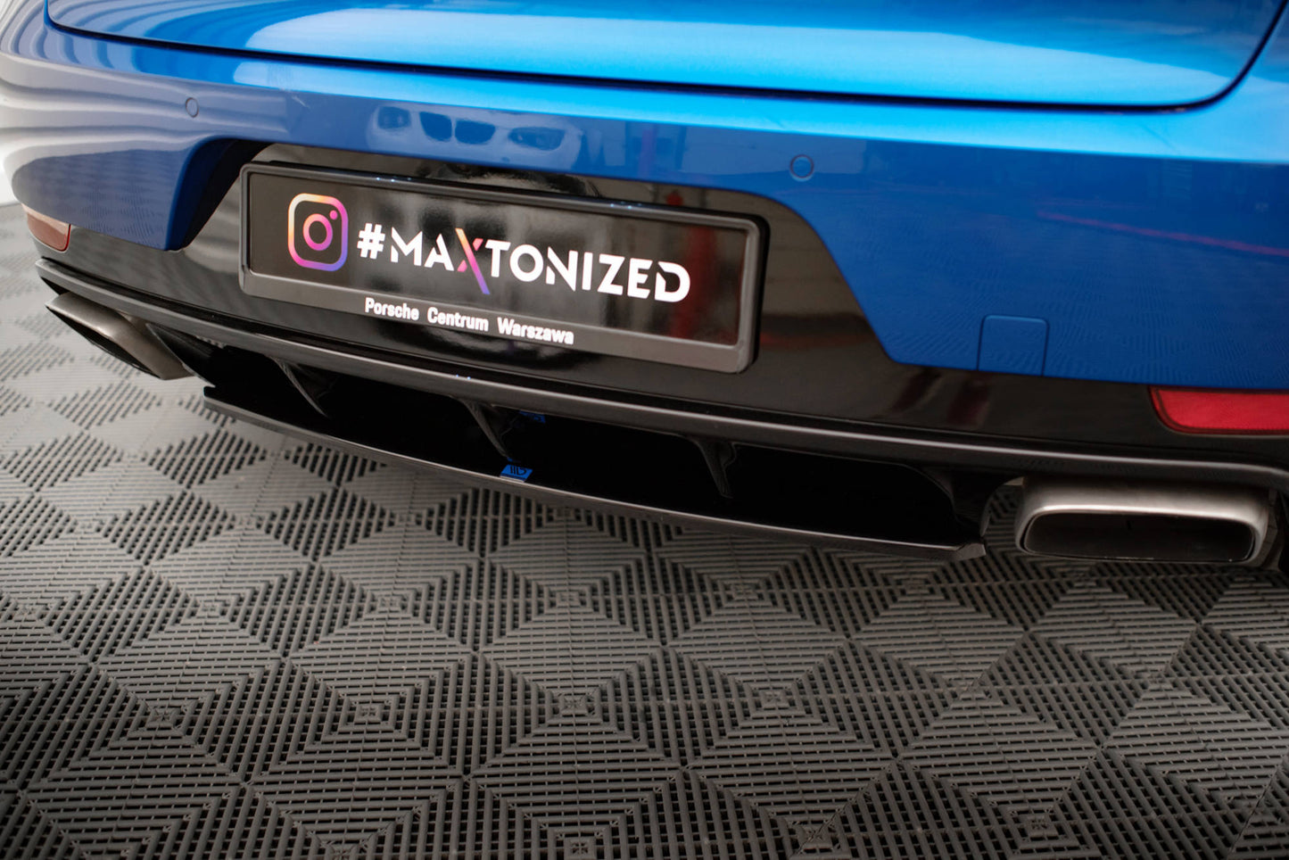 Bagerste splitter til Porsche Macan Mk1