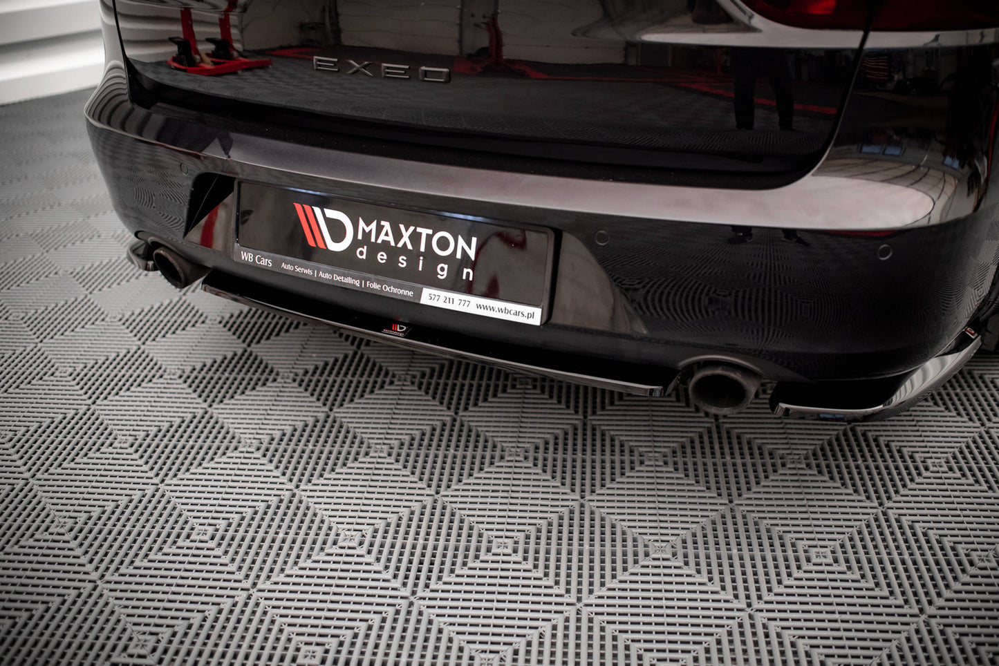 Bagerste splitter til Seat Exeo