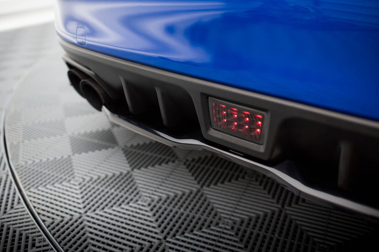 Bagerste splitter til V.2 Subaru WRX STI Mk1