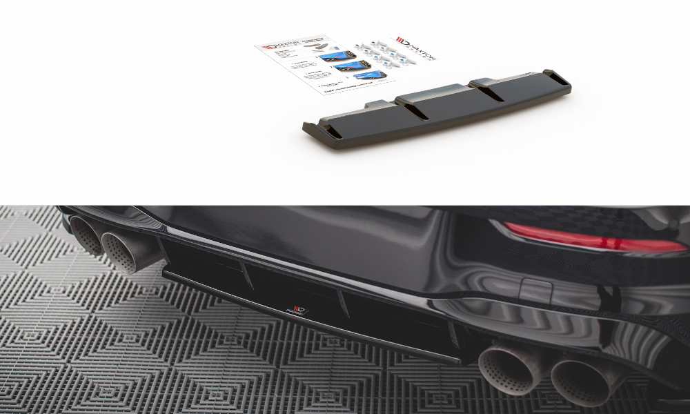 Bagerste splitter til Volkswagen Golf R Mk8