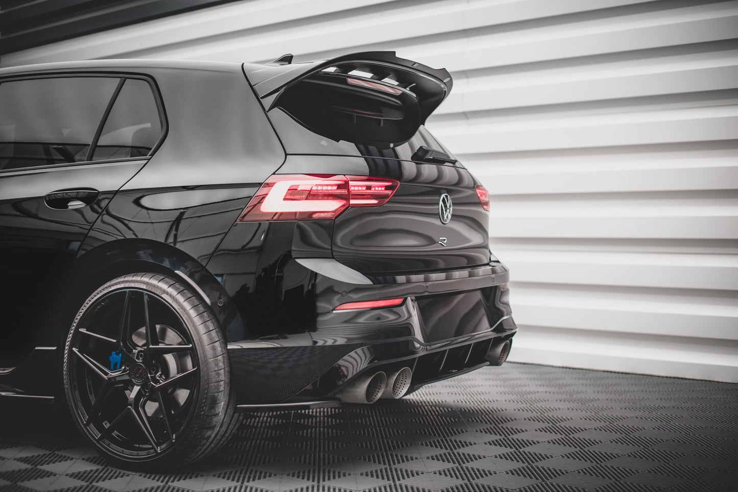 Bagerste splitter til Volkswagen Golf R Mk8