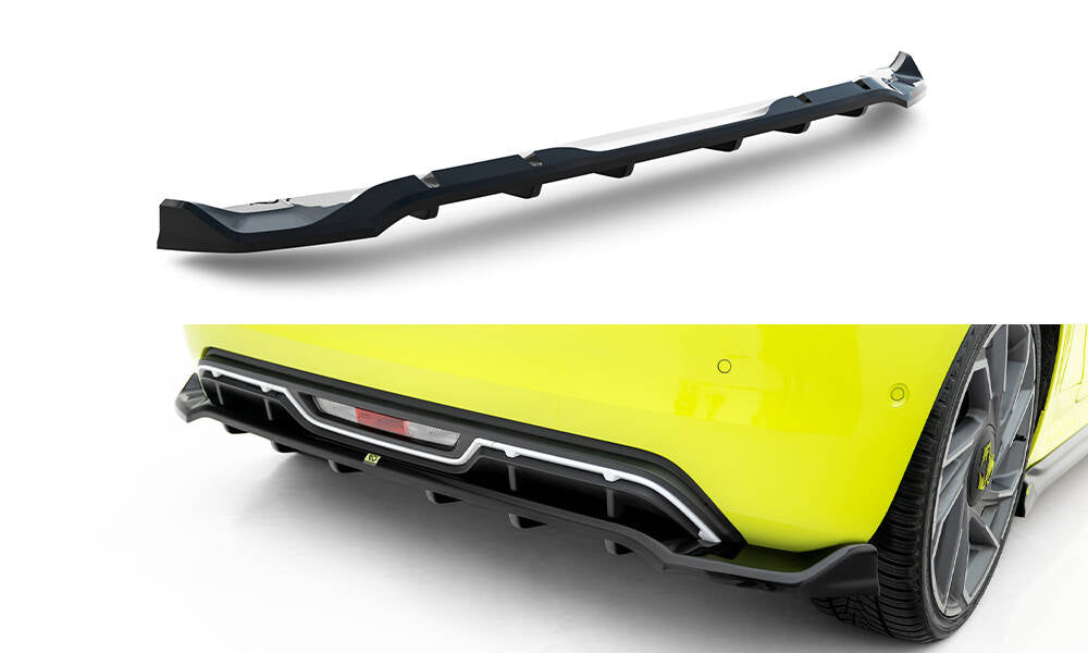 Bagerste splitter (med vertikale bars) Abarth 500e