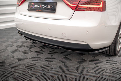 Bagerste splitter (med vertikale bars) Audi A5 Coupe 8T Facelift