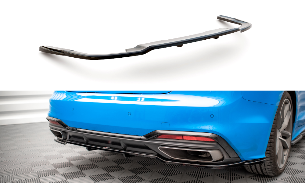 Bagerste splitter (med vertikale bars) Audi A5 S-Line F5 Facelift