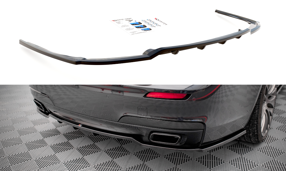 Bagerste splitter (med vertikale bars) BMW 7 M-Pack F01