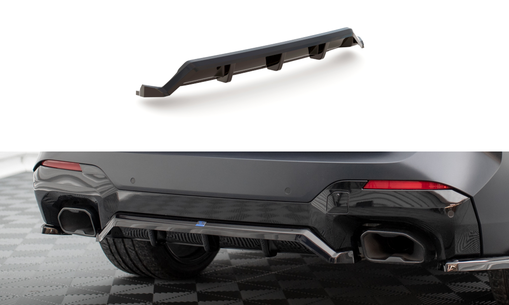 Bagerste splitter (med vertikale bars) BMW X3 M-Pack G01 Facelift