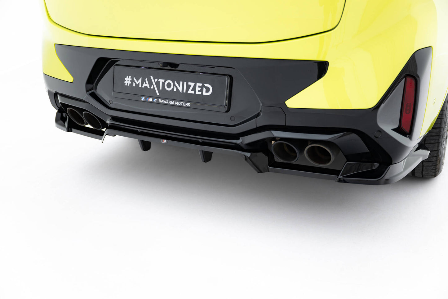 Bagerste splitter (med vertikale bars) BMW X4M F98 Facelift