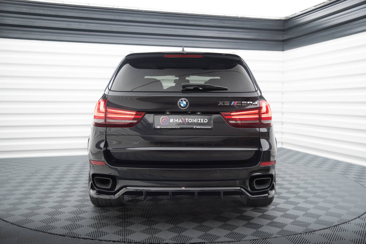 Bagerste splitter (med vertikale bars) BMW X5 M-Pack F15