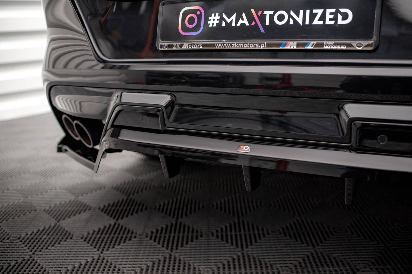 Bagerste splitter (med vertikale bars) BMW X6 M F96
