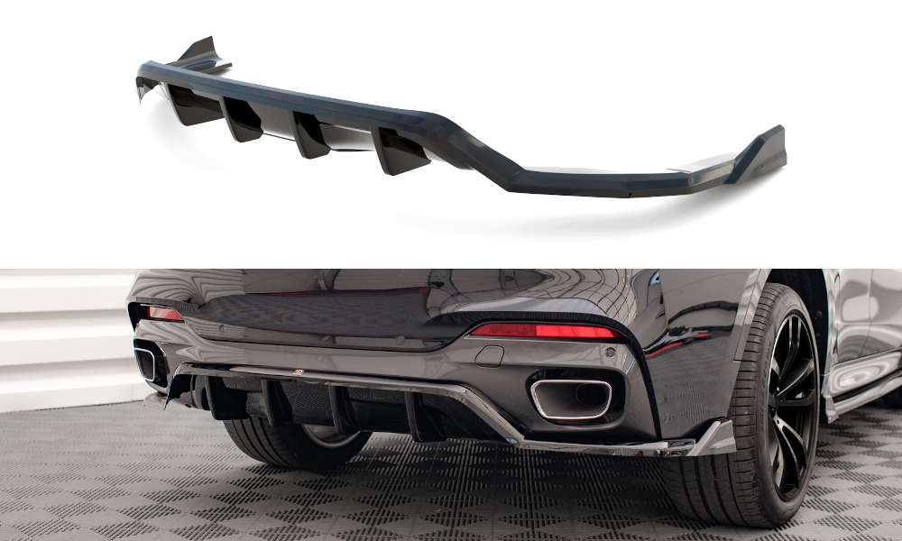 Bagerste splitter (med vertikale bars) BMW X6 M-Pack F16
