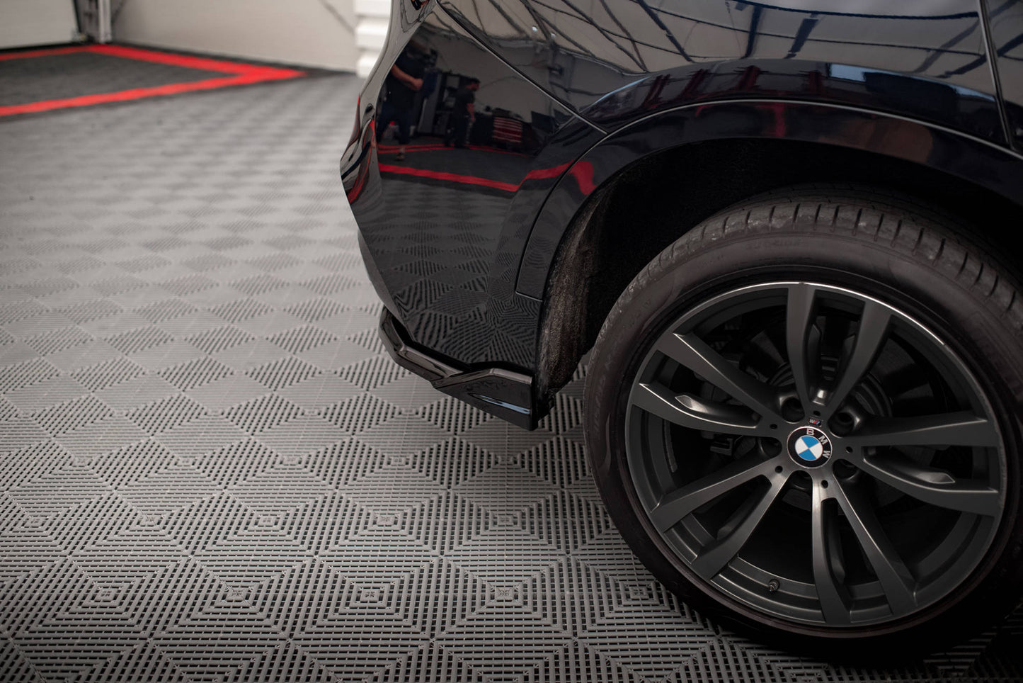 Bagerste splitter (med vertikale bars) BMW X6 M-Pack F16