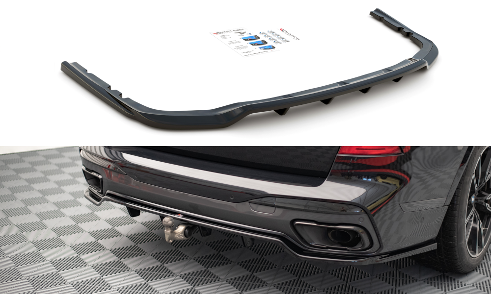Bagerste splitter (med vertikale bars) BMW X7 M-Pack G07