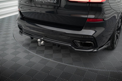 Bagerste splitter (med vertikale bars) BMW X7 M-Pack G07 Facelift