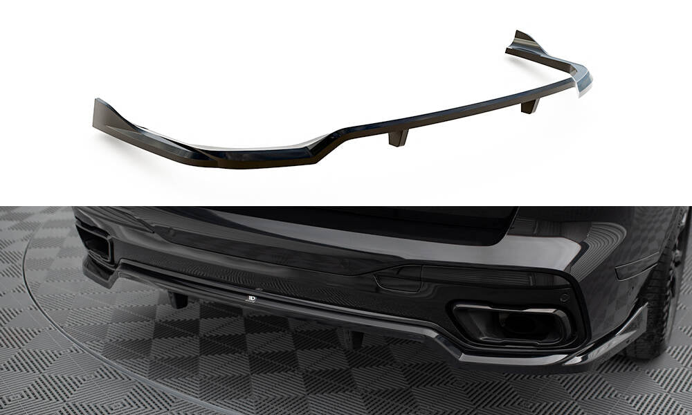 Bagerste splitter (med vertikale bars) BMW X7 M-Pack G07 Facelift