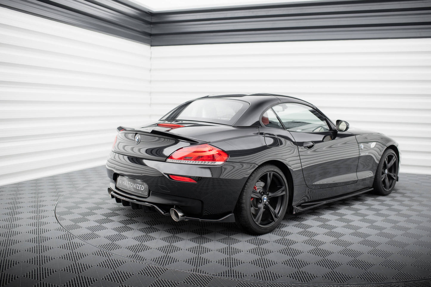 Bagerste splitter (med vertikale bars) BMW Z4 M-Pack E89 Facelift