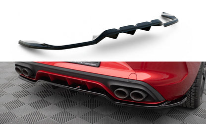 Bagerste splitter (med vertikale bars) Cupra Leon Hatchback Mk1