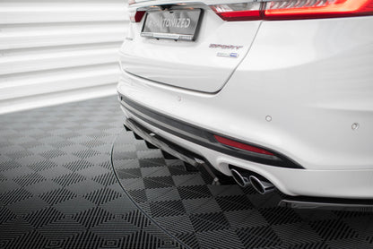 Bagerste splitter (med vertikale bars) Ford Mondeo Sport Mk5 Facelift / Fusion Sport Mk2 Facelift