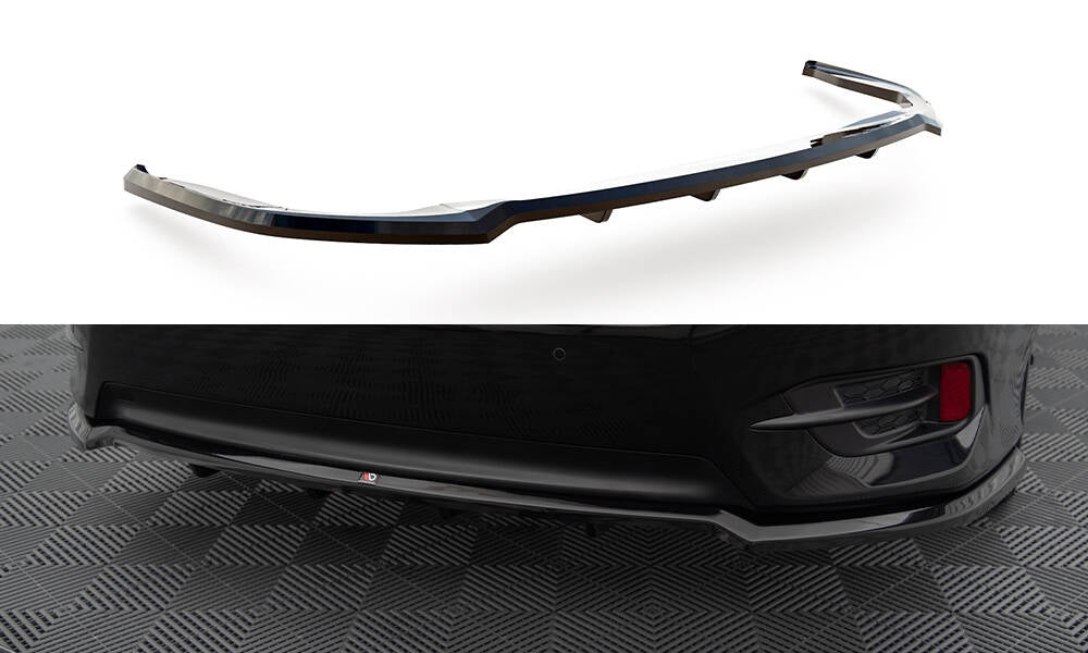Bagerste splitter (med vertikale bars) Honda Civic Mk10