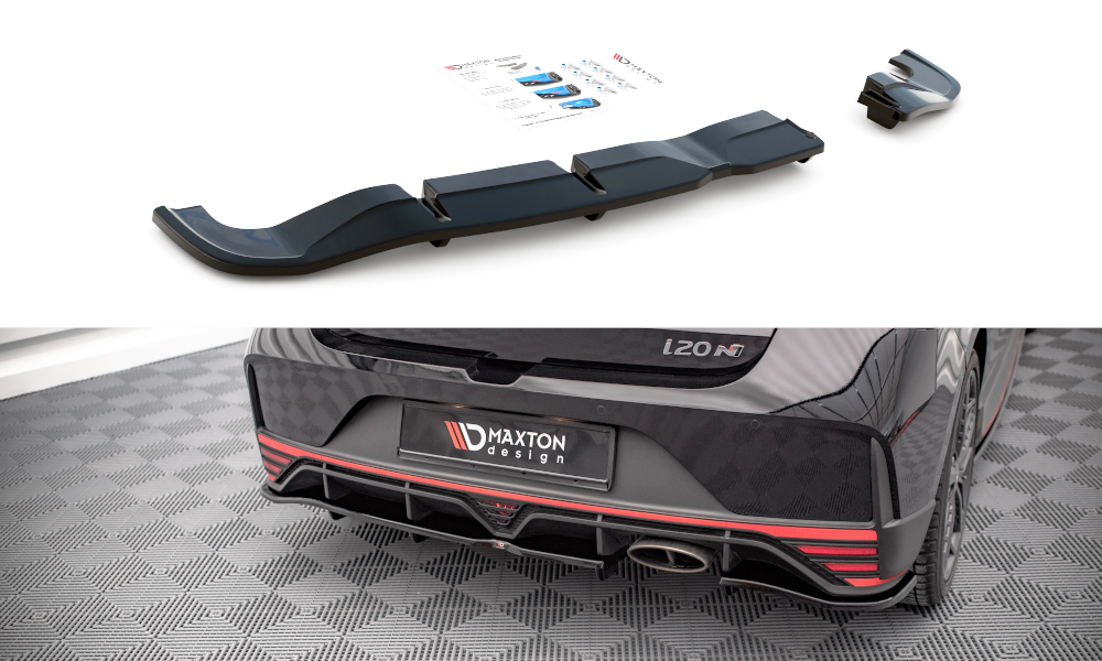 Bagerste splitter (med vertikale bars) Hyundai I20 N Mk3