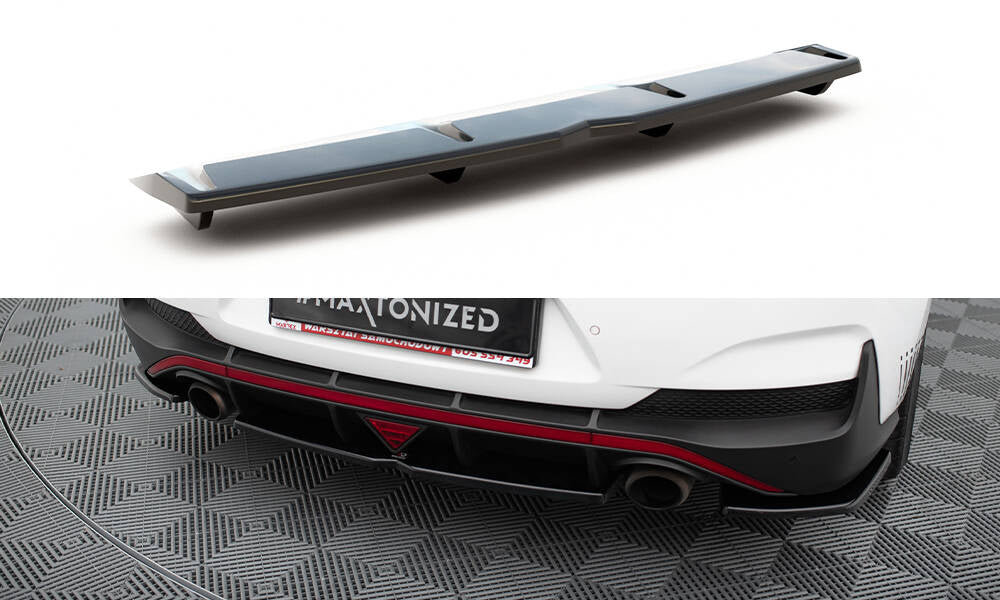 Bagerste splitter (med vertikale bars) Hyundai I30 N Mk3 Fastback