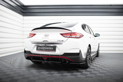 Bagerste splitter (med vertikale bars) Hyundai I30 N Mk3 Fastback