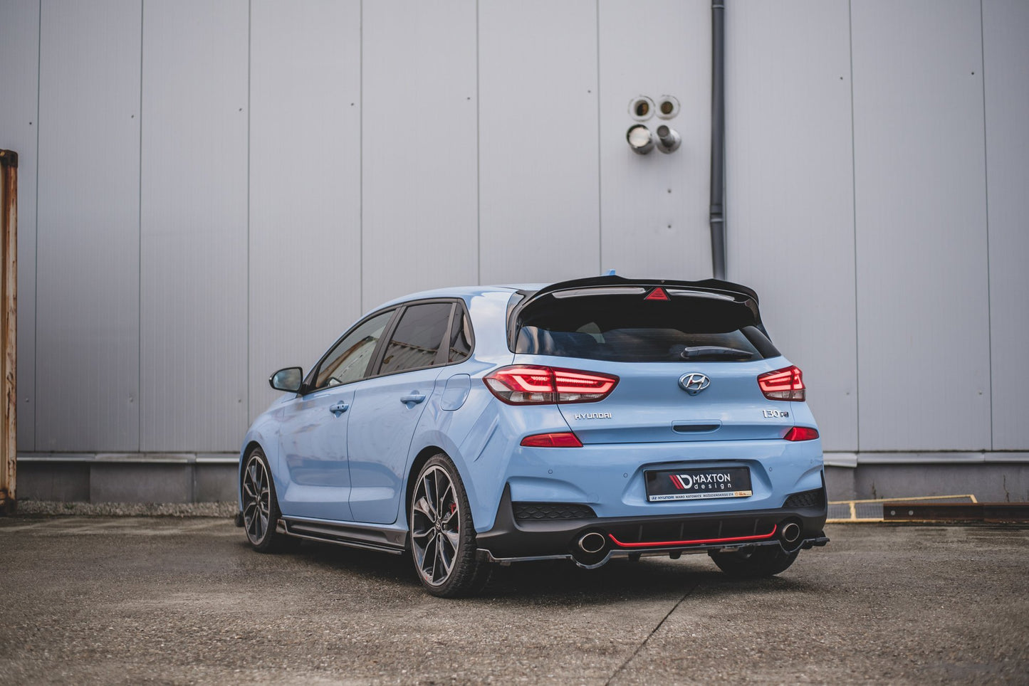 Bagerste splitter (med vertikale bars) Hyundai I30 N Mk3 Hatchback