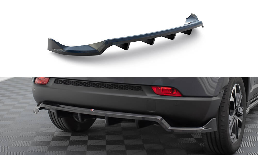 Bagerste splitter (med vertikale bars) Jeep Compass Limited Mk2 Facelift