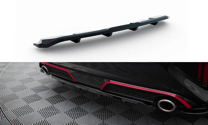 Bagerste splitter (med vertikale bars) Kia Ceed GT Mk3 Facelift