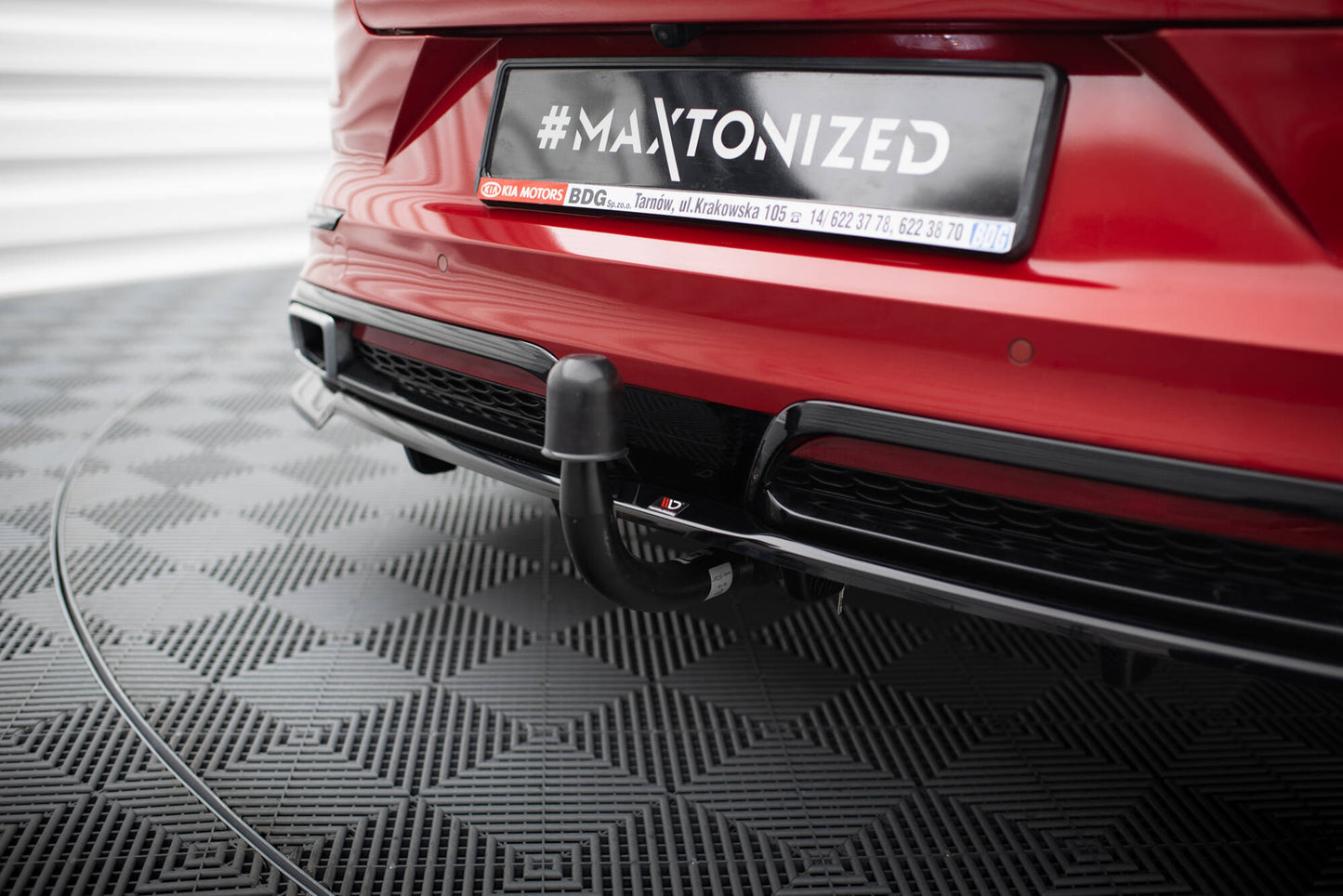 Bagerste splitter (med vertikale bars) Kia ProCeed GT-Line Mk1