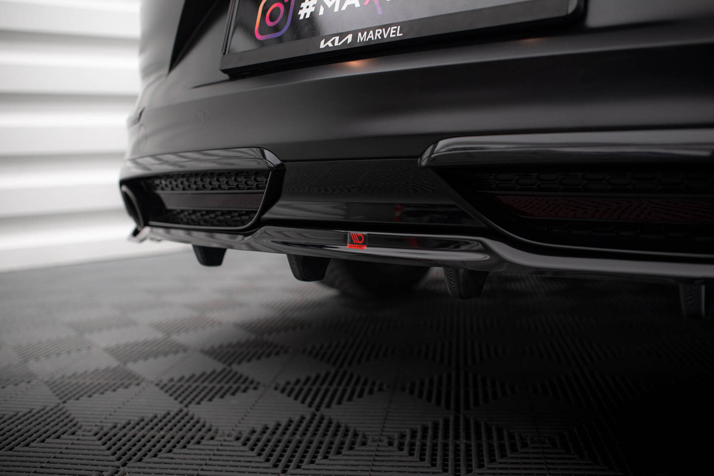 Bagerste splitter (med vertikale bars) Kia Proceed GT Mk1 Facelift