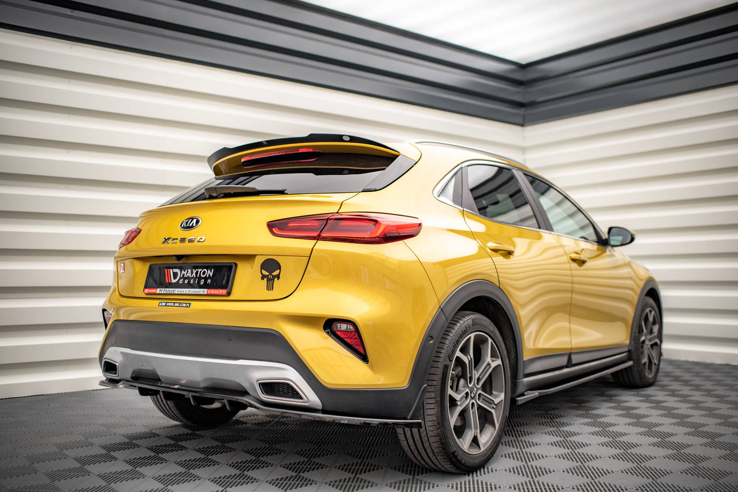 Bagerste splitter (med vertikale bars) Kia XCeed Mk1