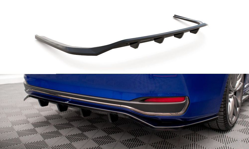 Bagerste splitter (med vertikale bars) Lexus ES F Sport Mk7